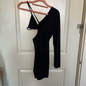 Formal black dress